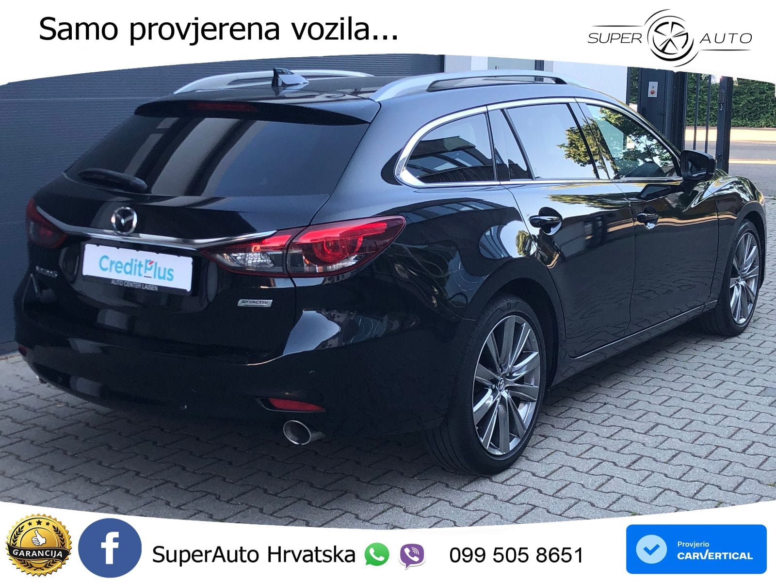 Mazda 6 Sport Combi 2.2 SKYACTIV-D (184 KS) SKYACTIV-Drive LED+GR SJED+ACC