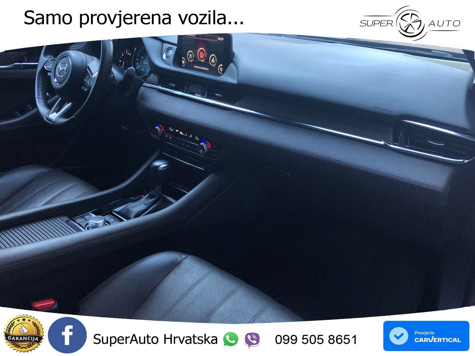 Mazda 6 Sport Combi 2.2 SKYACTIV-D (184 KS) SKYACTIV-Drive LED+GR SJED+ACC