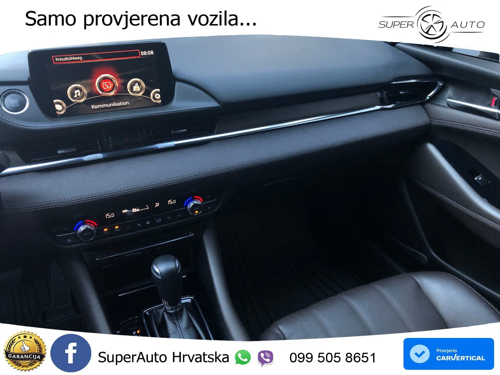 Mazda 6 Sport Combi 2.2 SKYACTIV-D (184 KS) SKYACTIV-Drive LED+GR SJED+ACC