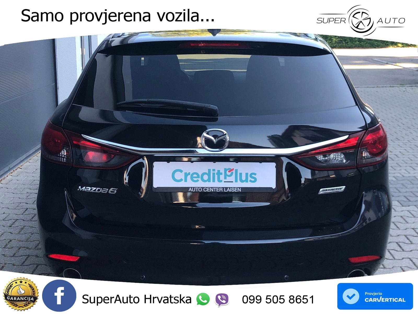 Mazda 6 Sport Combi 2.2 SKYACTIV-D (184 KS) SKYACTIV-Drive LED+GR SJED+ACC