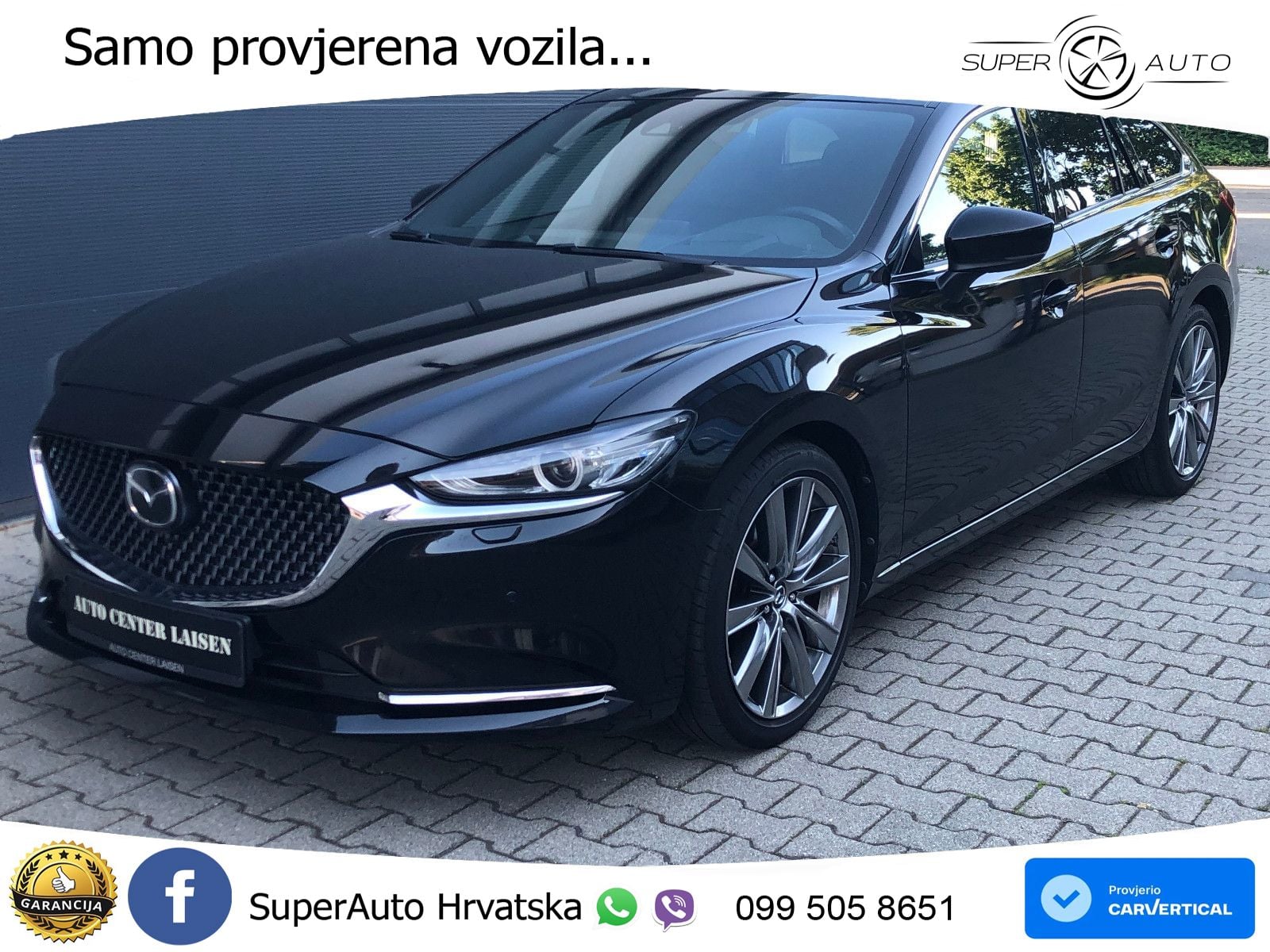 Mazda 6 Sport Combi 2.2 SKYACTIV-D (184 KS) SKYACTIV-Drive LED+GR SJED+ACC