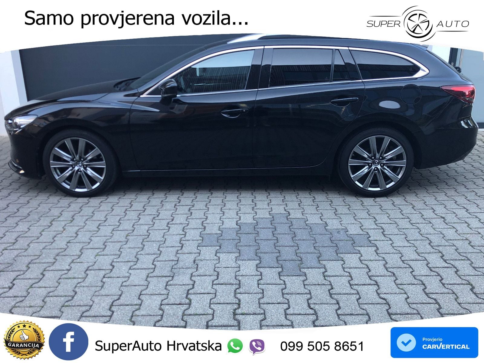Mazda 6 Sport Combi 2.2 SKYACTIV-D (184 KS) SKYACTIV-Drive LED+GR SJED+ACC