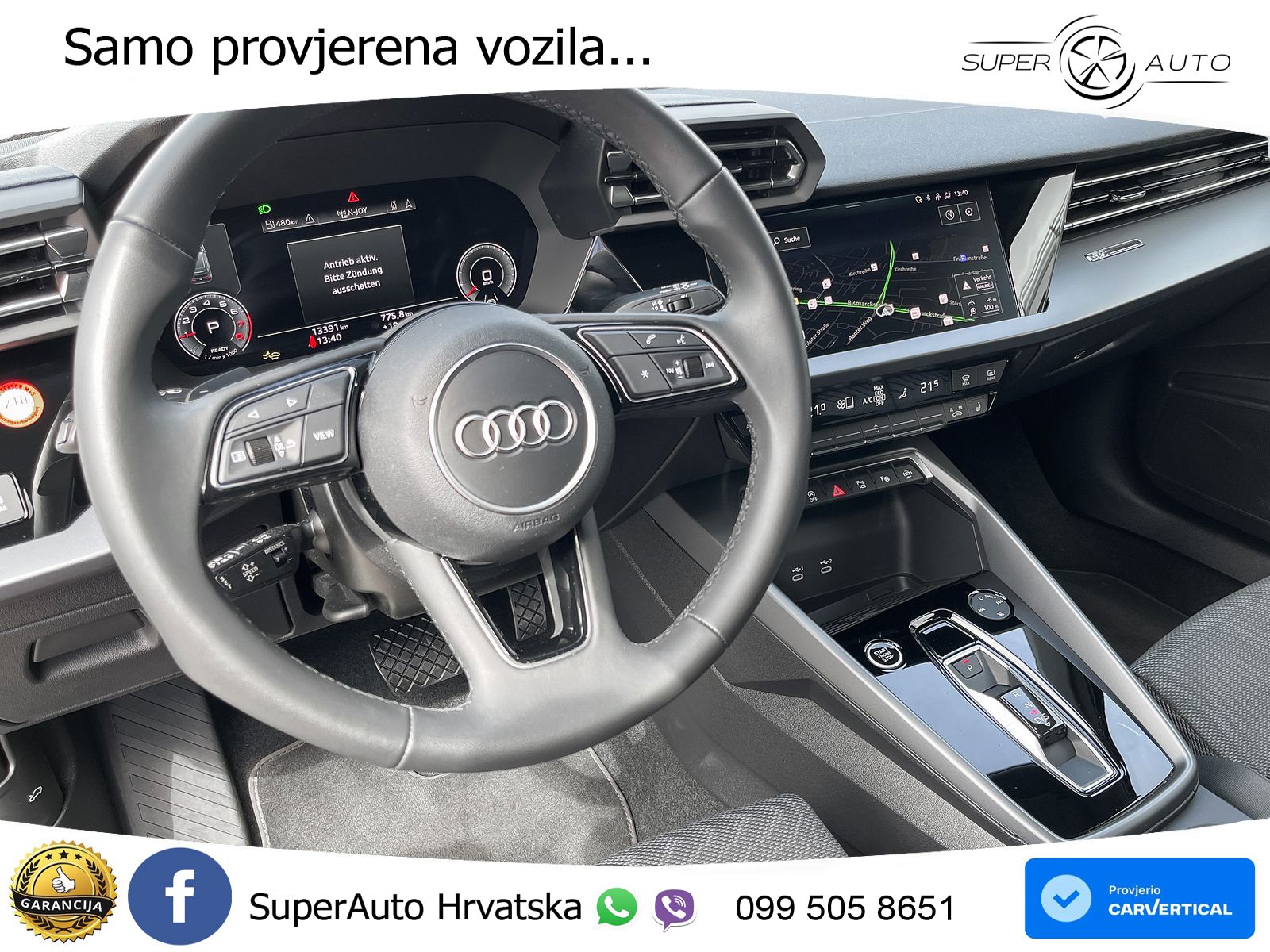 Audi A3 Sportback 30 TFSI (116 KS) Mild Hybrid S tronic LED+GR SJED+ACC