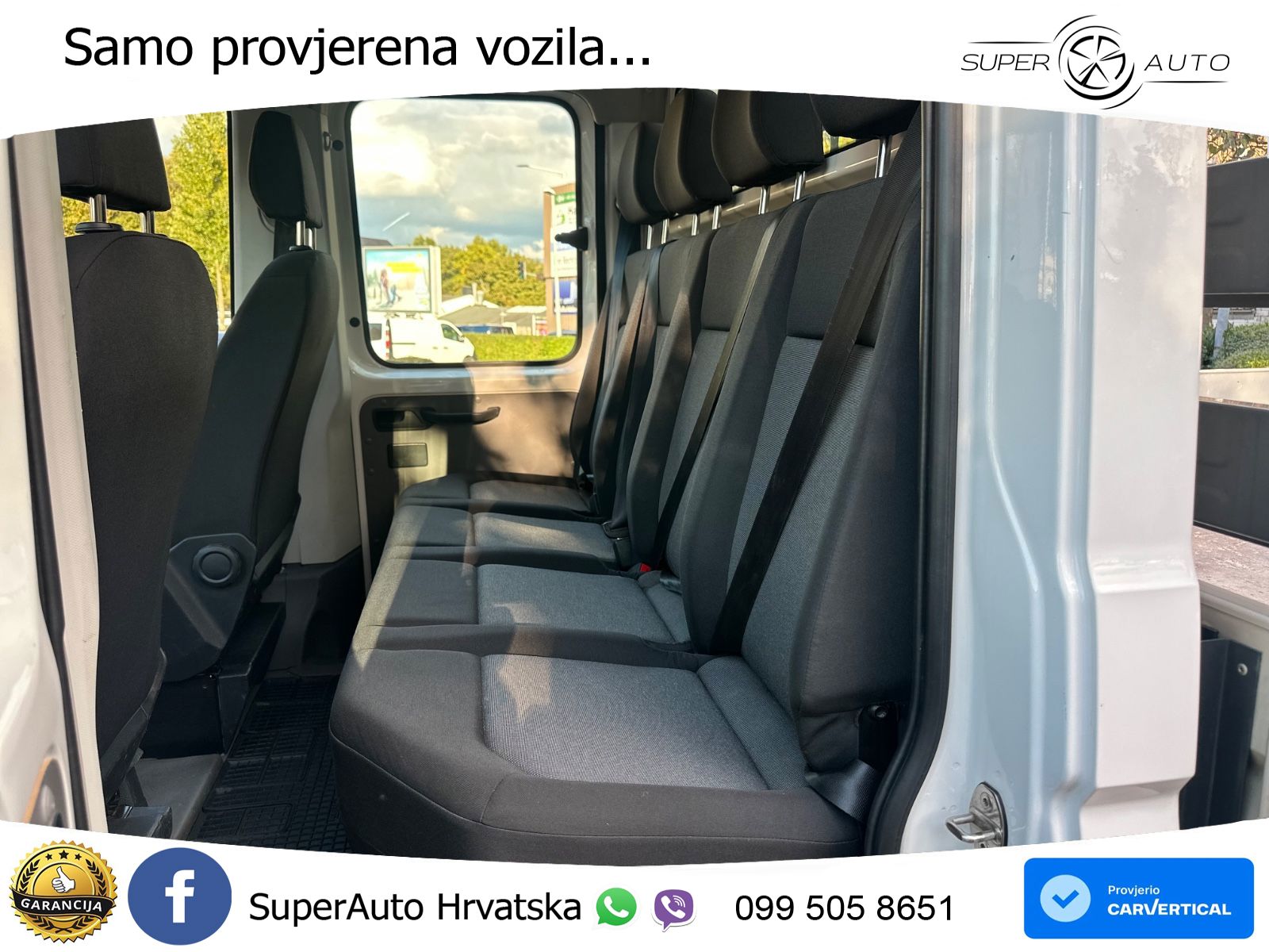 Volkswagen Crafter Pritsche 35 DoKa FWD / Navi / Klima 177 KS