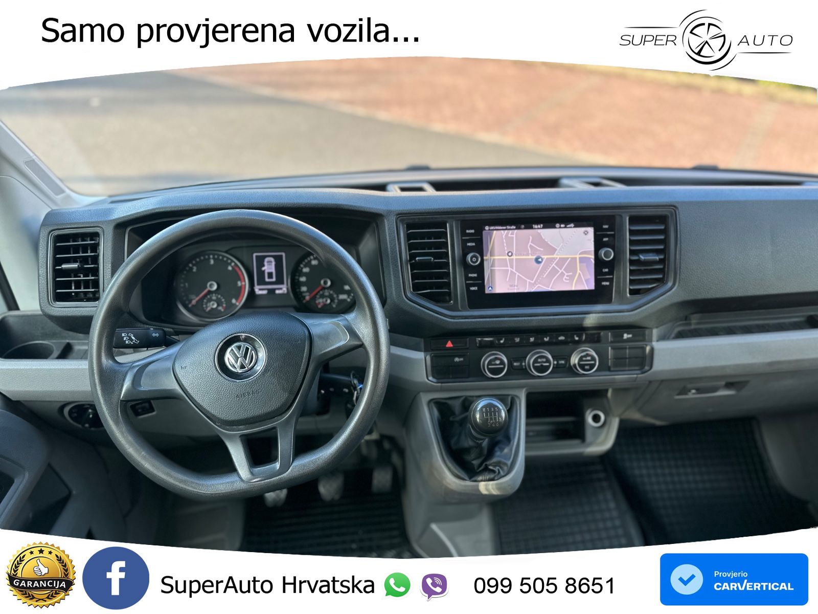 Volkswagen Crafter Pritsche 35 DoKa FWD / Navi / Klima 177 KS