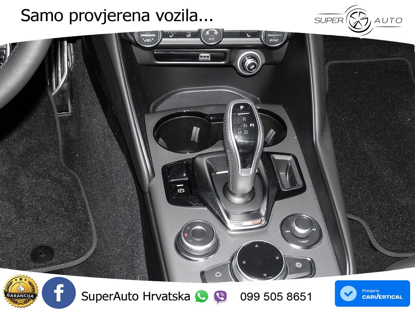 Alfa Romeo Giulia 2.0 Turbo (280 KS) Q4 Automatic LED+GR SJED+ACC