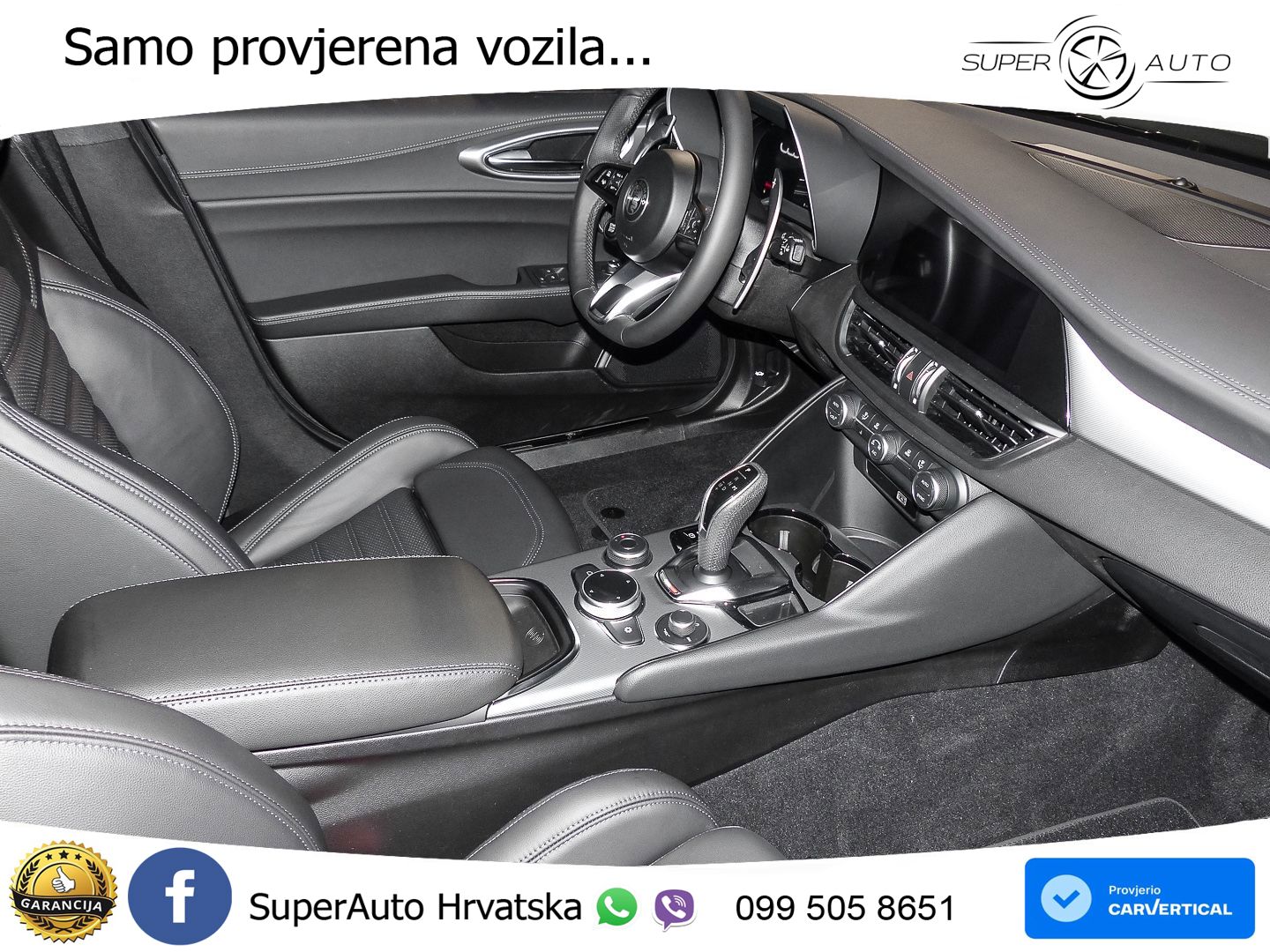 Alfa Romeo Giulia 2.0 Turbo (280 KS) Q4 Automatic LED+GR SJED+ACC