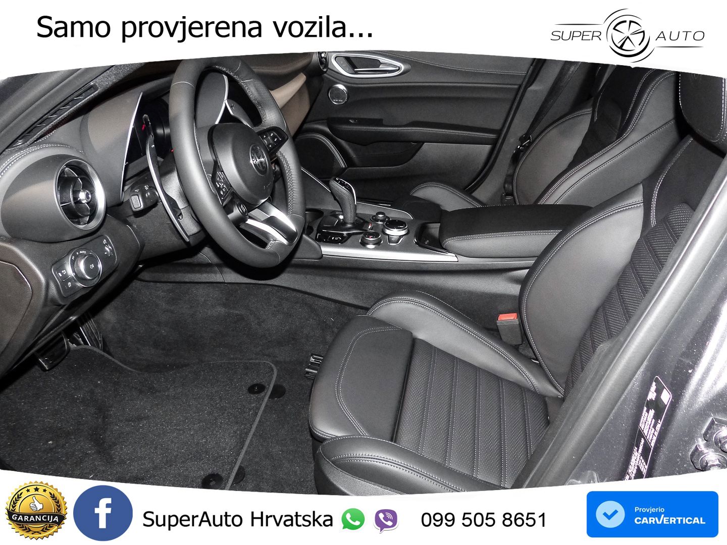 Alfa Romeo Giulia 2.0 Turbo (280 KS) Q4 Automatic LED+GR SJED+ACC