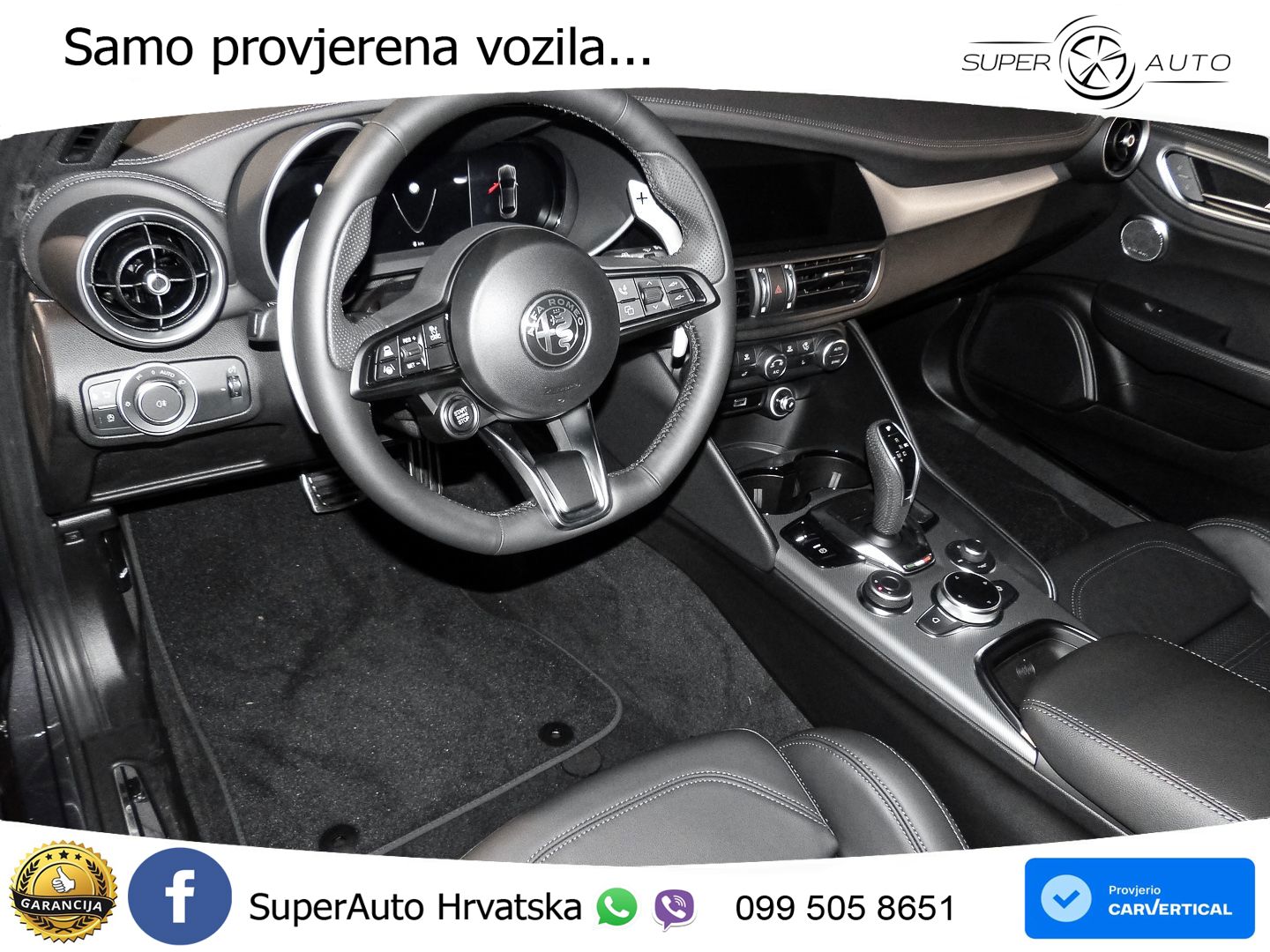 Alfa Romeo Giulia 2.0 Turbo (280 KS) Q4 Automatic LED+GR SJED+ACC