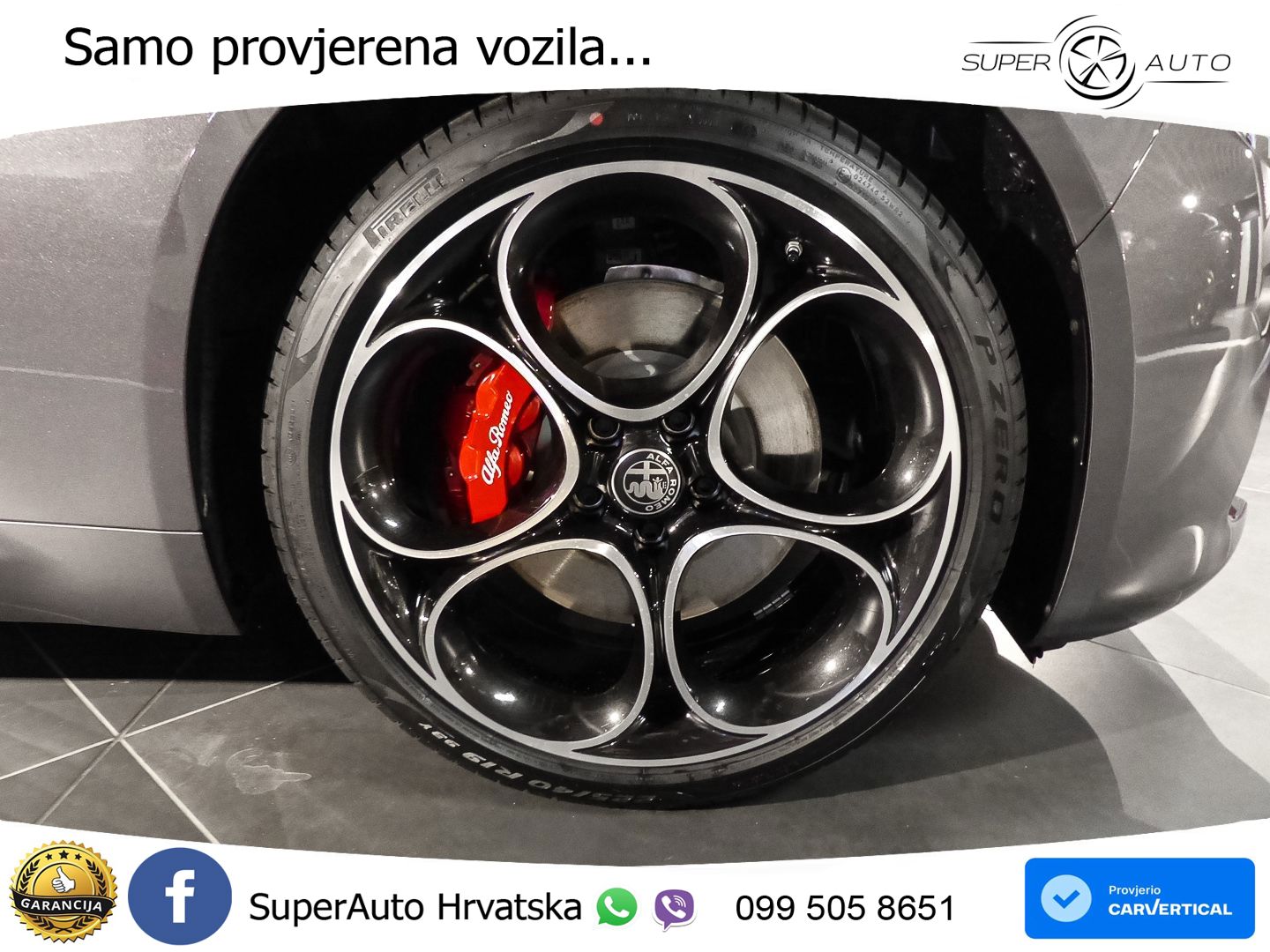 Alfa Romeo Giulia 2.0 Turbo (280 KS) Q4 Automatic LED+GR SJED+ACC