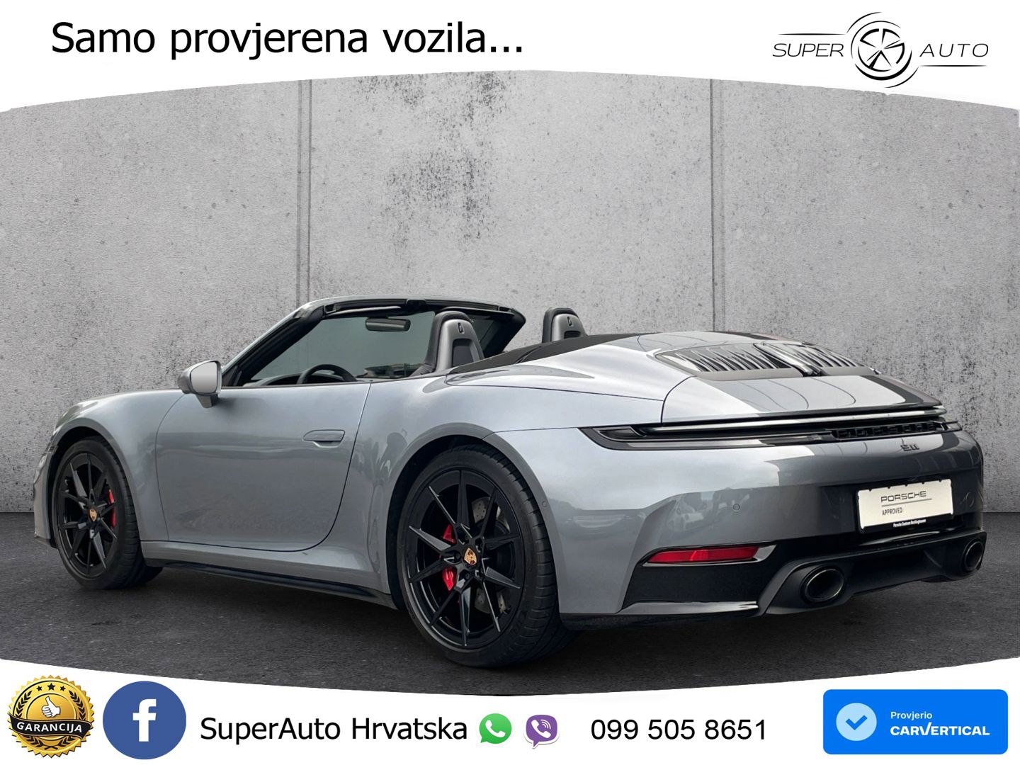 Porsche 911 Carrera GTS Cabriolet 3.0 (480 KS) PDK MATRIX+GR SJED+KAM