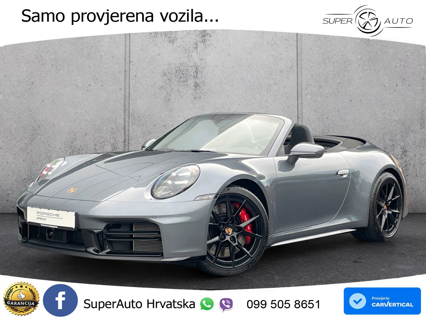 Porsche 911 Carrera GTS Cabriolet 3.0 (480 KS) PDK MATRIX+GR SJED+KAM