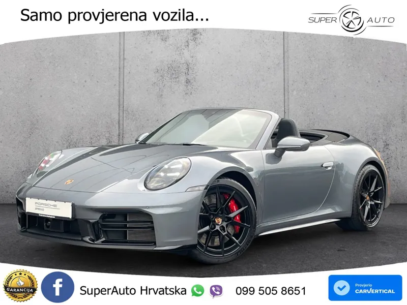 Porsche 911 Carrera GTS Cabriolet 3.0 (480 KS) PDK MATRIX+GR SJED+KAM