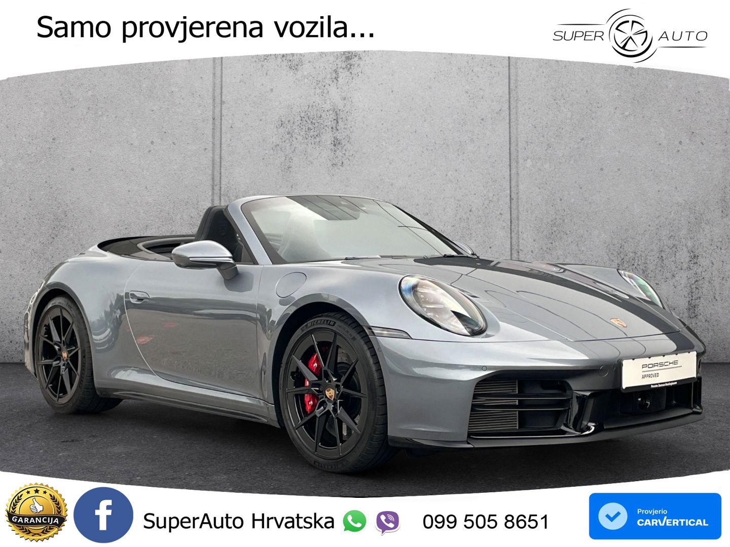 Porsche 911 Carrera GTS Cabriolet 3.0 (480 KS) PDK MATRIX+GR SJED+KAM