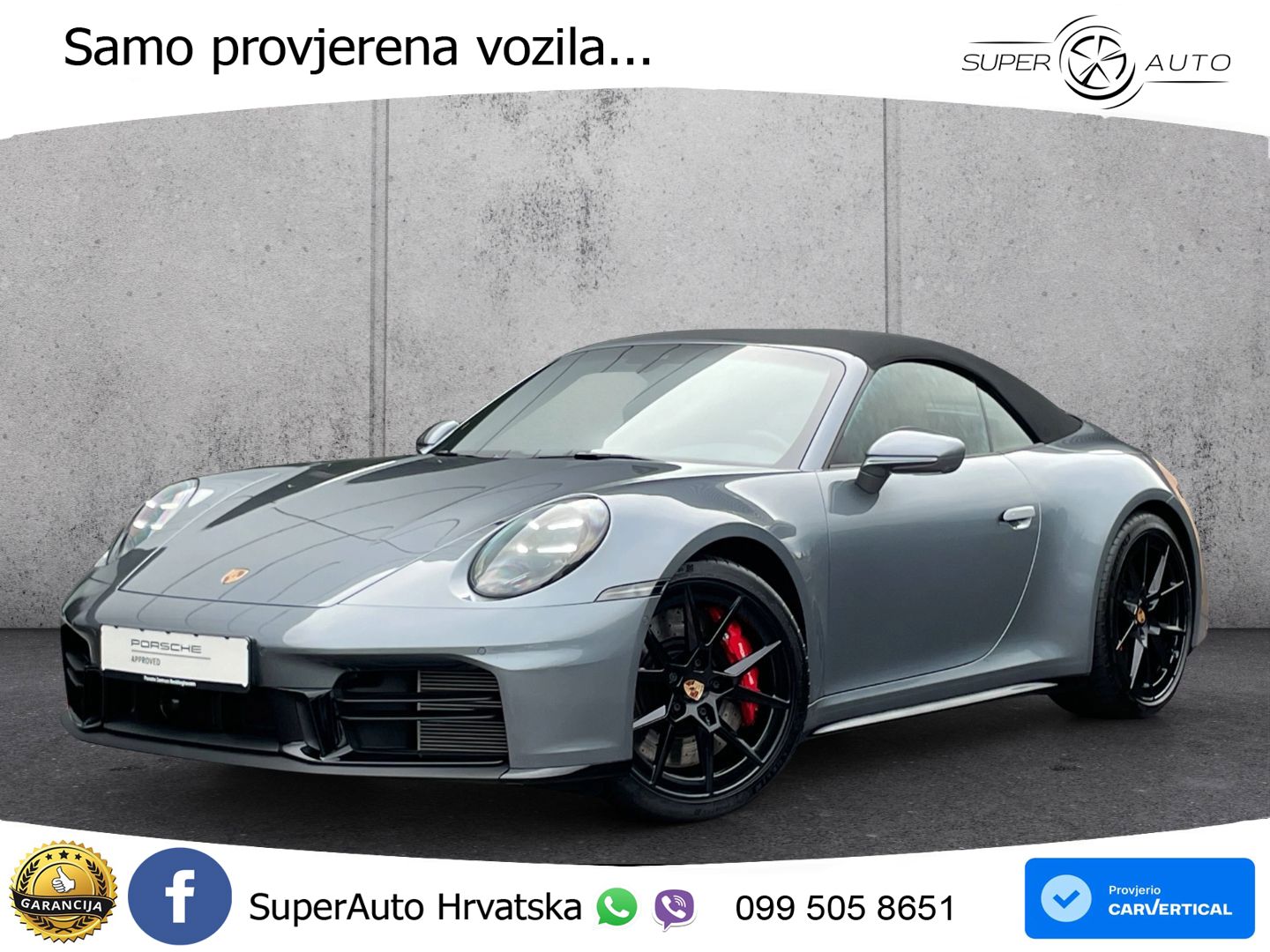 Porsche 911 Carrera GTS Cabriolet 3.0 (480 KS) PDK MATRIX+GR SJED+KAM