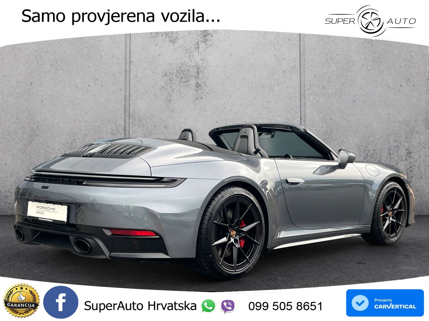 Porsche 911 Carrera GTS Cabriolet 3.0 (480 KS) PDK MATRIX+GR SJED+KAM