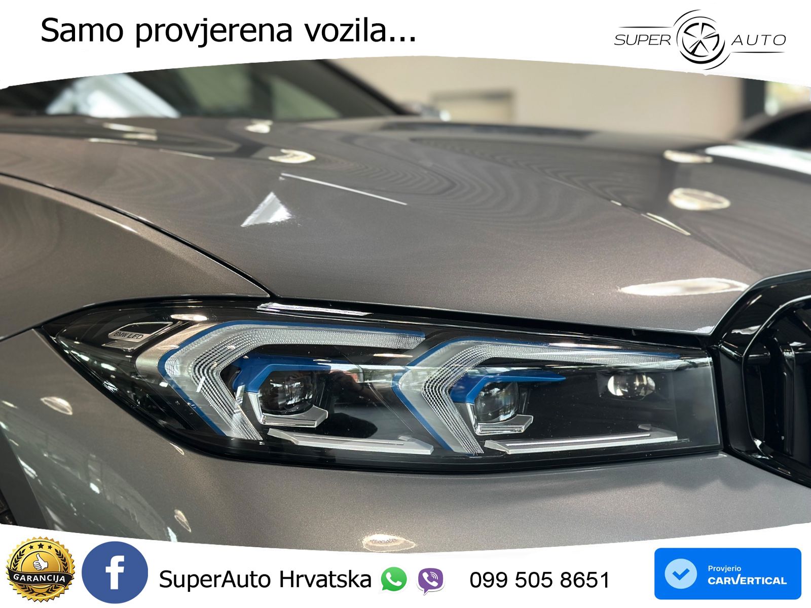 BMW 320d (190 KS) xDrive Steptronic M Sport LED+GR SJED+ACC