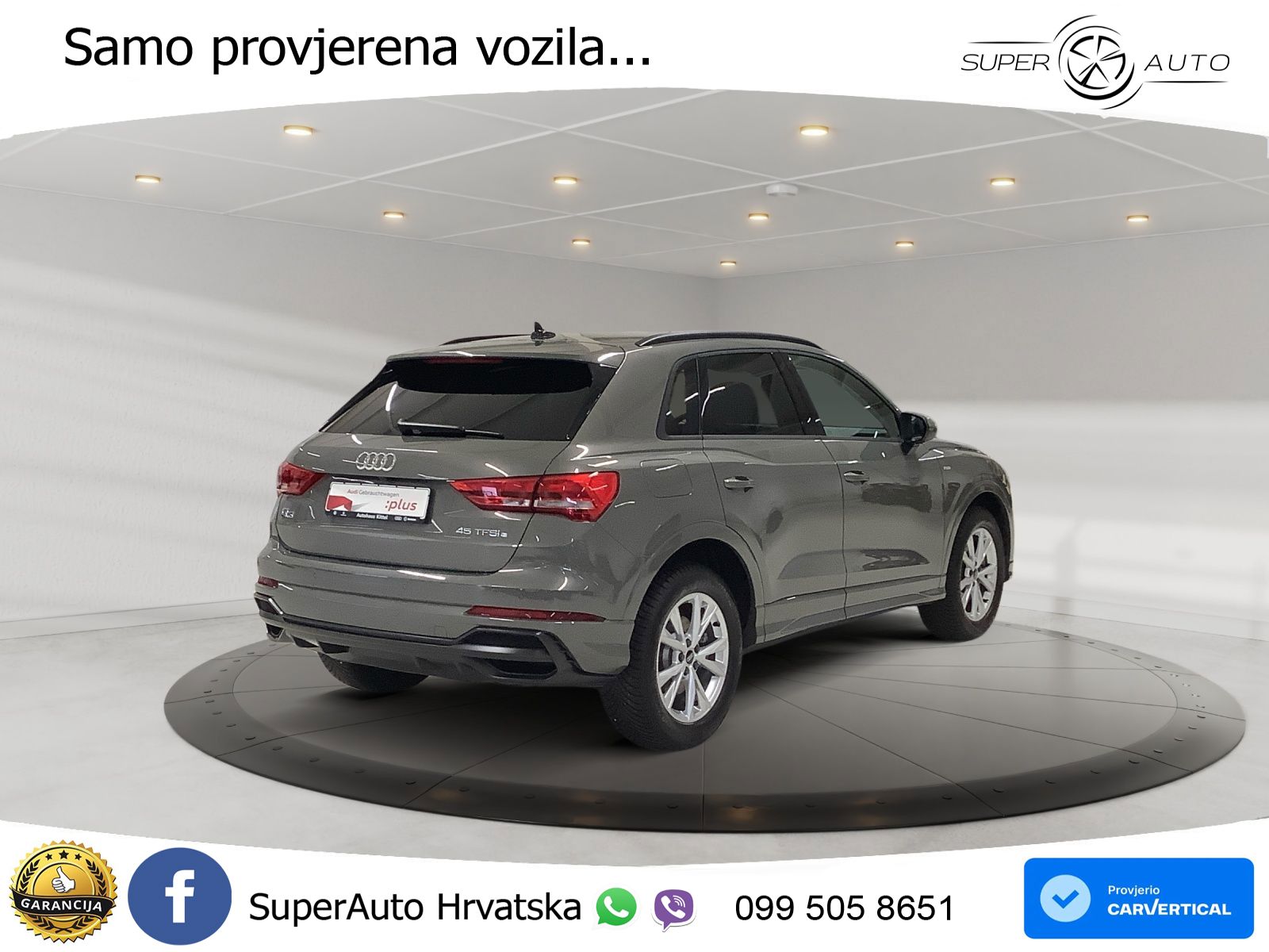Audi Q3 45 TFSIe (245 KS) S tronic S line LED+ACC