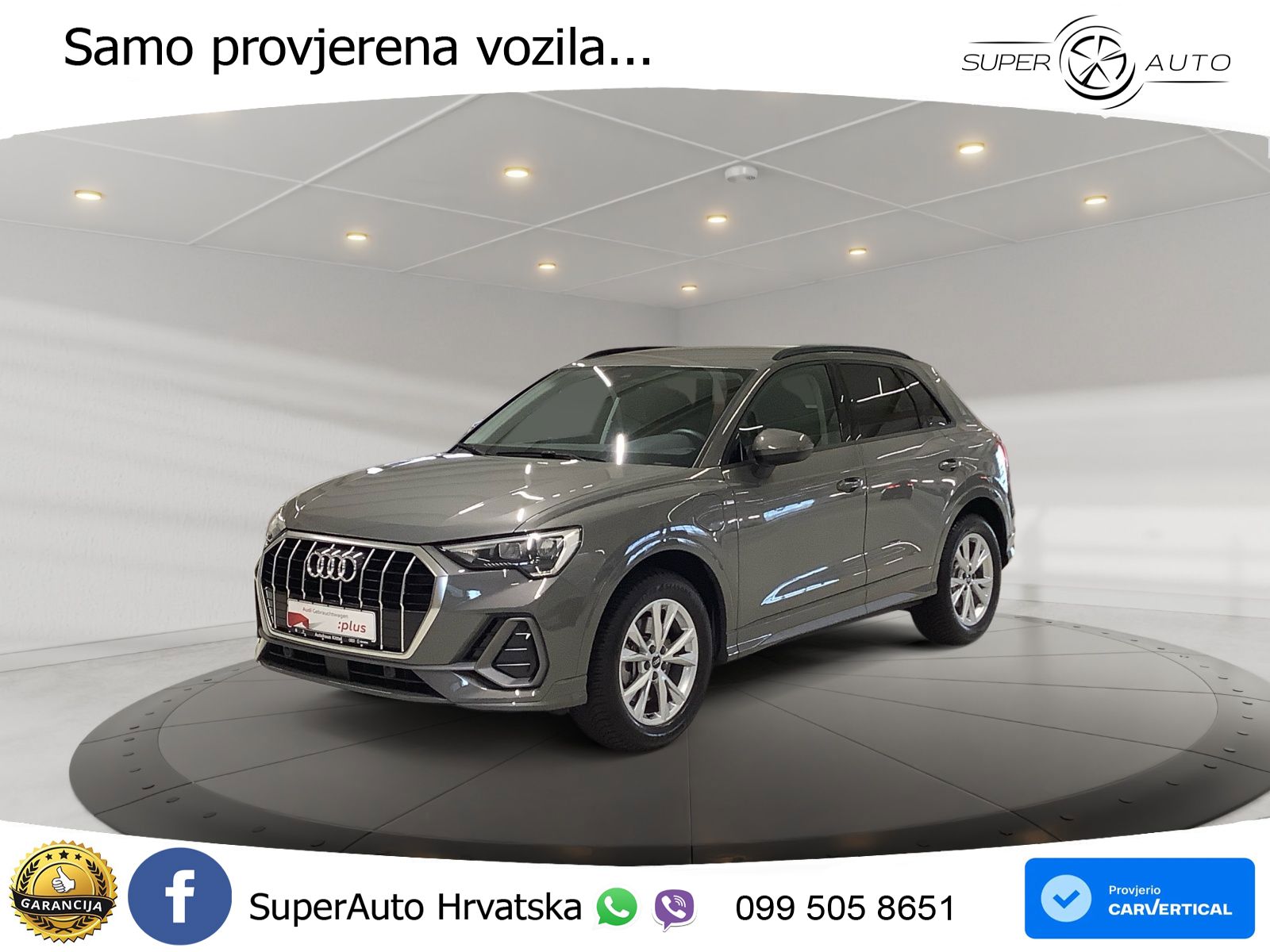 Audi Q3 45 TFSIe (245 KS) S tronic S line LED+ACC