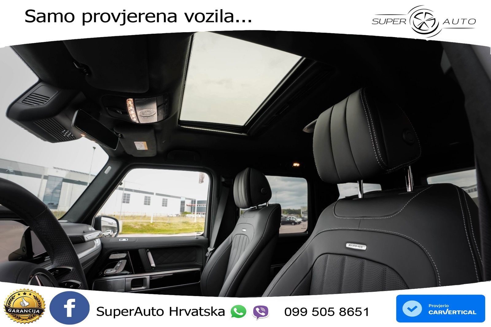 Mercedes AMG G 63 Long V8 (585 KS) 4MATIC 9G-TRONIC AMG SPEEDSHIFT TCT LED+GR SJED+ACC