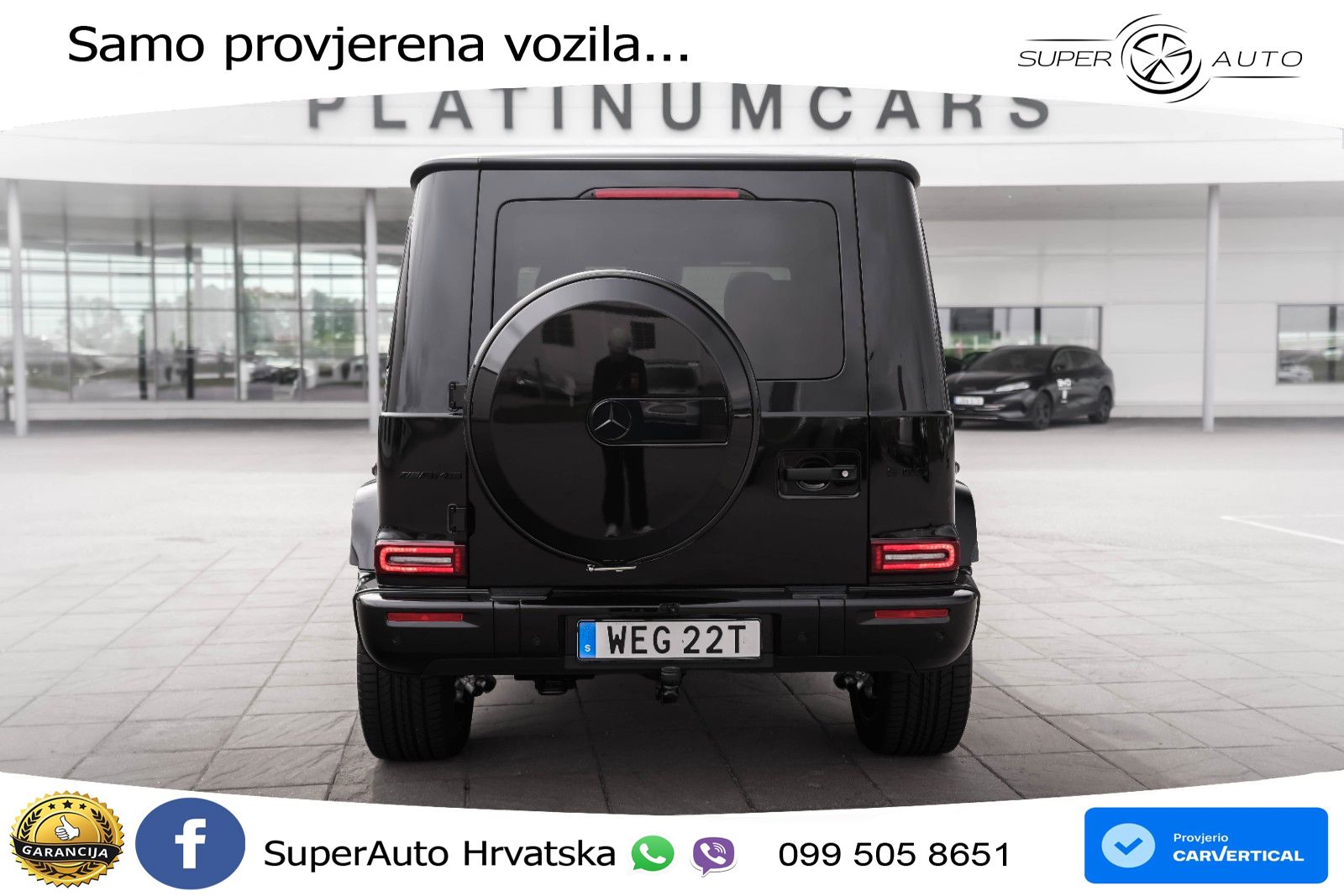 Mercedes AMG G 63 Long V8 (585 KS) 4MATIC 9G-TRONIC AMG SPEEDSHIFT TCT LED+GR SJED+ACC