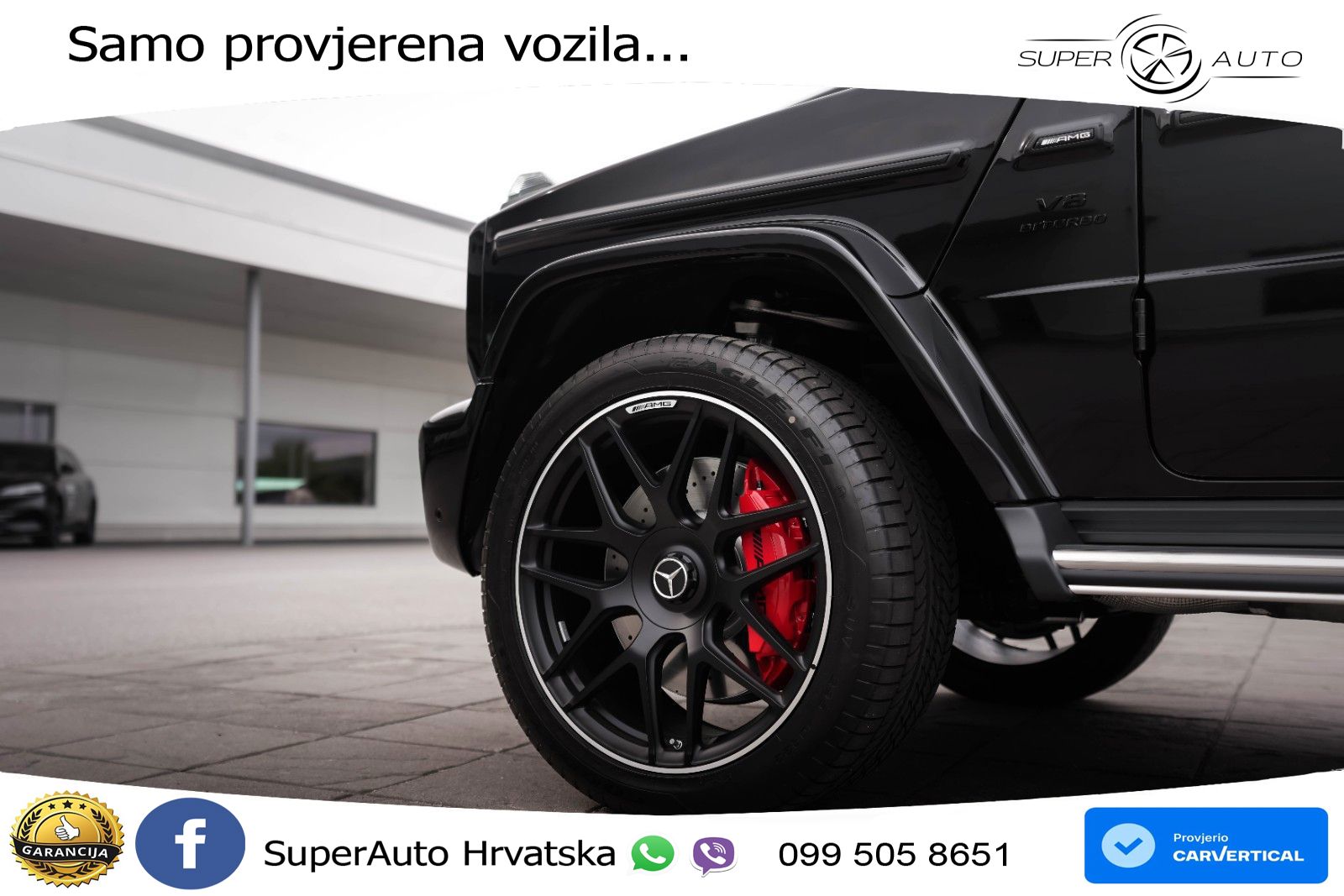 Mercedes AMG G 63 Long V8 (585 KS) 4MATIC 9G-TRONIC AMG SPEEDSHIFT TCT LED+GR SJED+ACC