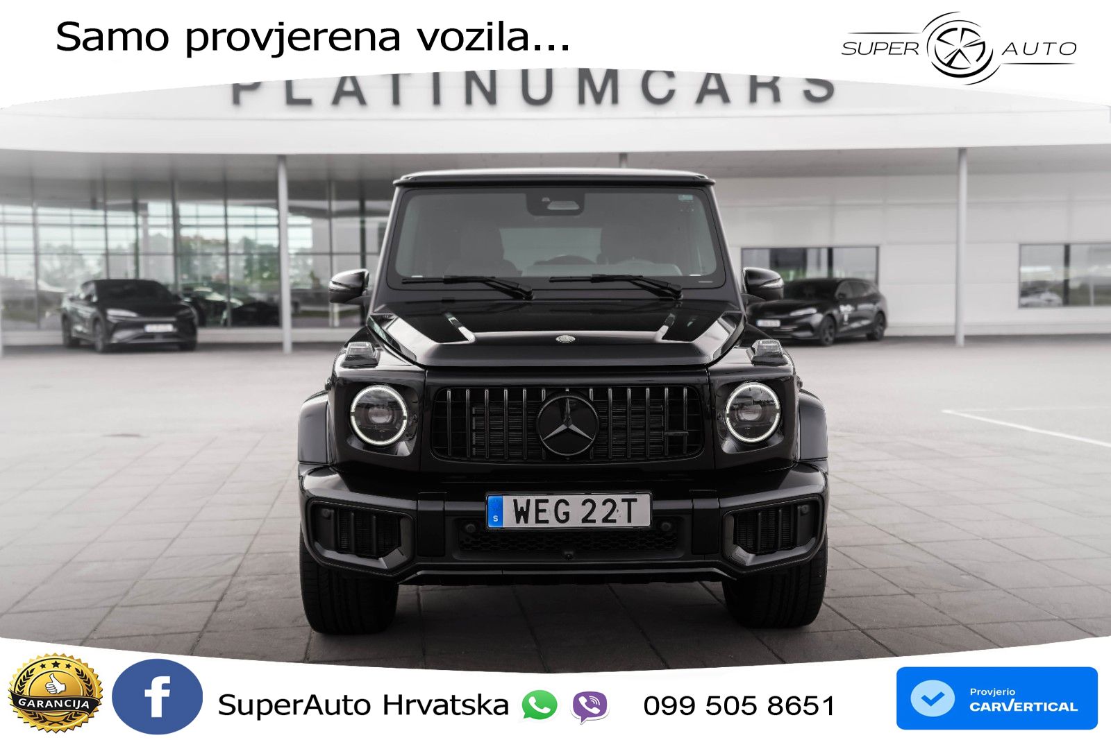 Mercedes AMG G 63 Long V8 (585 KS) 4MATIC 9G-TRONIC AMG SPEEDSHIFT TCT LED+GR SJED+ACC