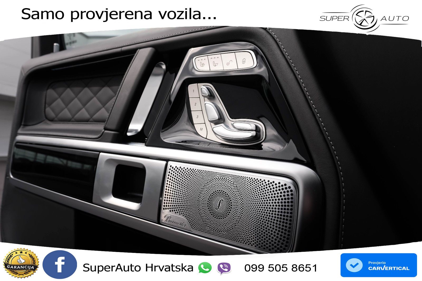 Mercedes AMG G 63 Long V8 (585 KS) 4MATIC 9G-TRONIC AMG SPEEDSHIFT TCT LED+GR SJED+ACC
