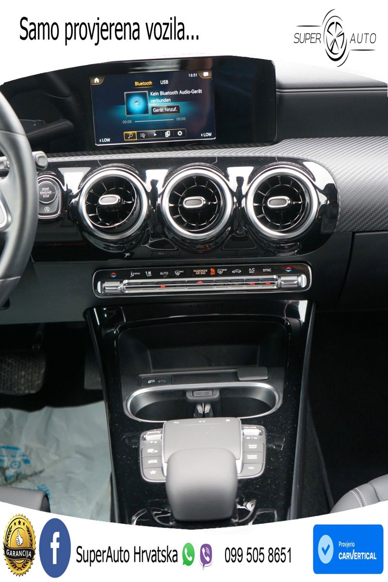 Mercedes-Benz A 220d 8G-DCT LED+GR SJED+ACC