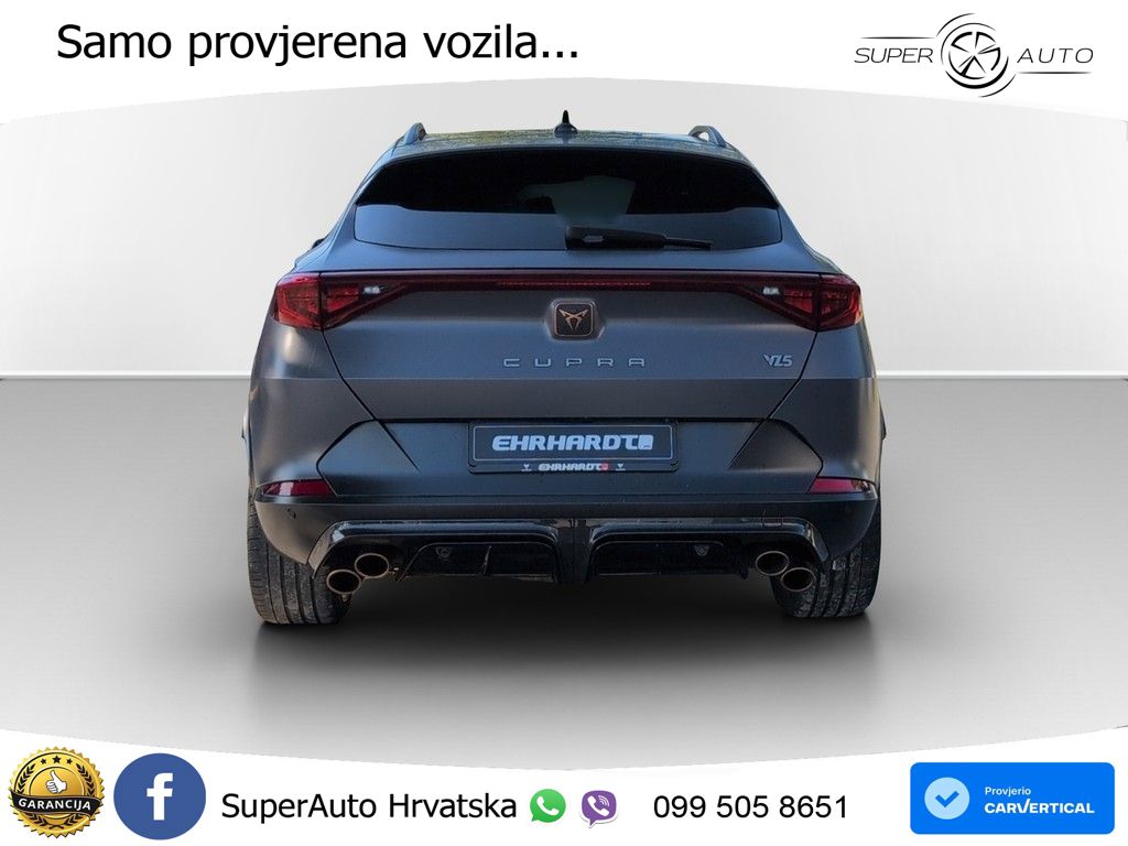 Cupra Formentor VZ5 2.5 TSI (390 KS) 4Drive DSG LED+GR SJED+ACC