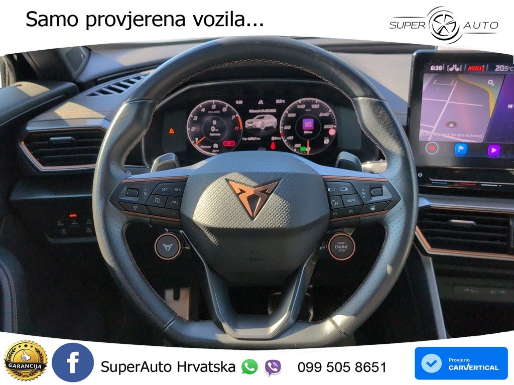 Cupra Formentor VZ5 2.5 TSI (390 KS) 4Drive DSG LED+GR SJED+ACC