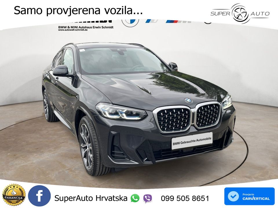 BMW X4 30d (286 KS) xDrive Steptronic M Sport LED+GR SJED+ACC