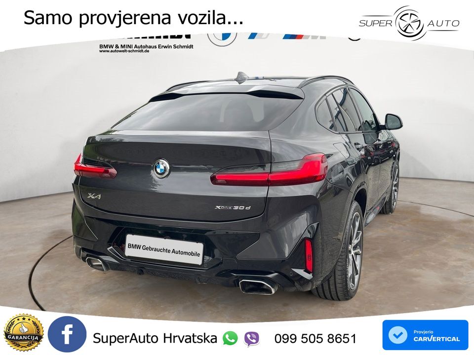 BMW X4 30d (286 KS) xDrive Steptronic M Sport LED+GR SJED+ACC