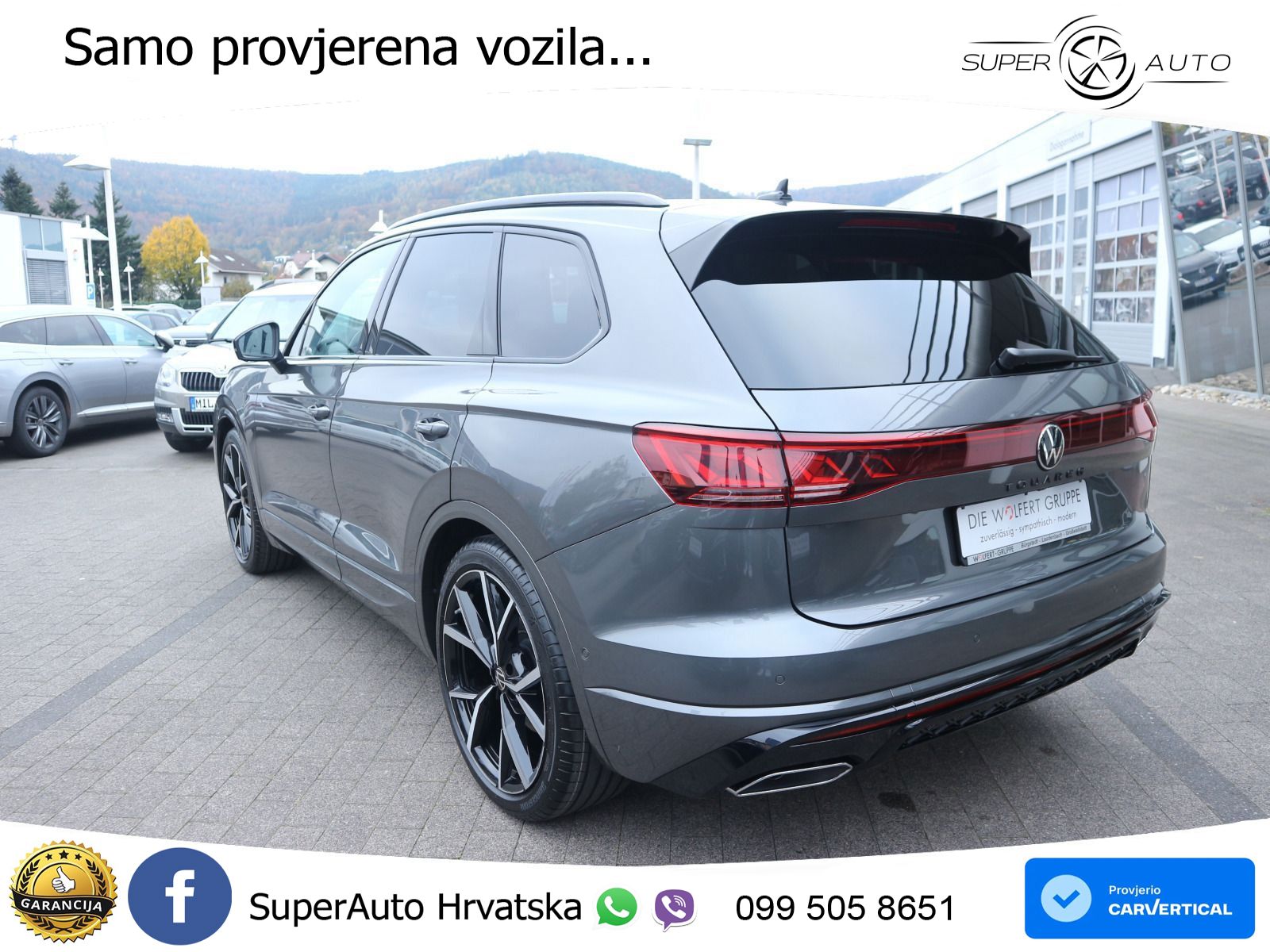Volkswagen Touareg 3.0 V6 TDI (286 KS) 4MOTION Tiptronic ZRAČNI+ACC+GR SJED+KAM+PANO