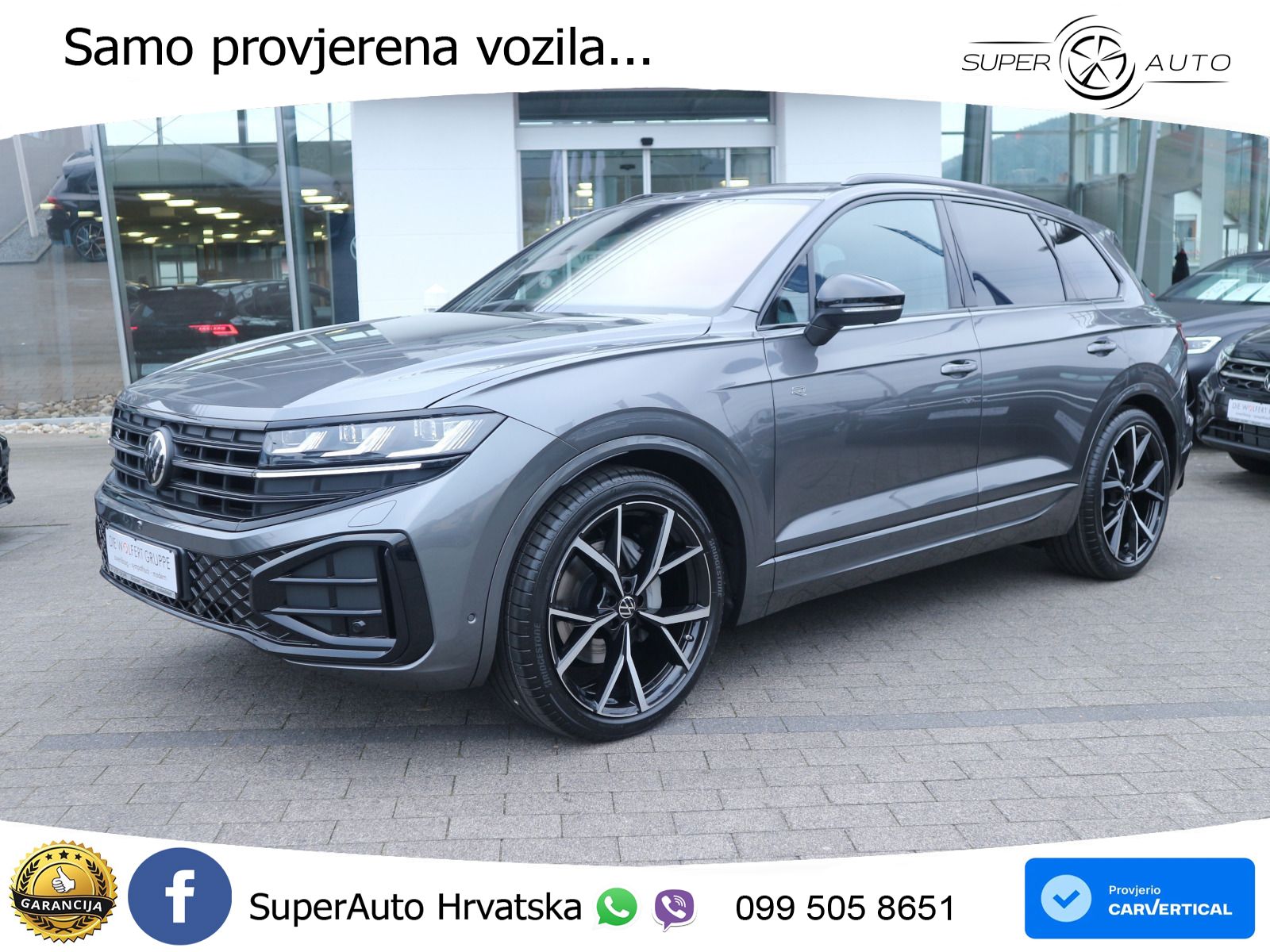 Volkswagen Touareg 3.0 V6 TDI (286 KS) 4MOTION Tiptronic ZRAČNI+ACC+GR SJED+KAM+PANO