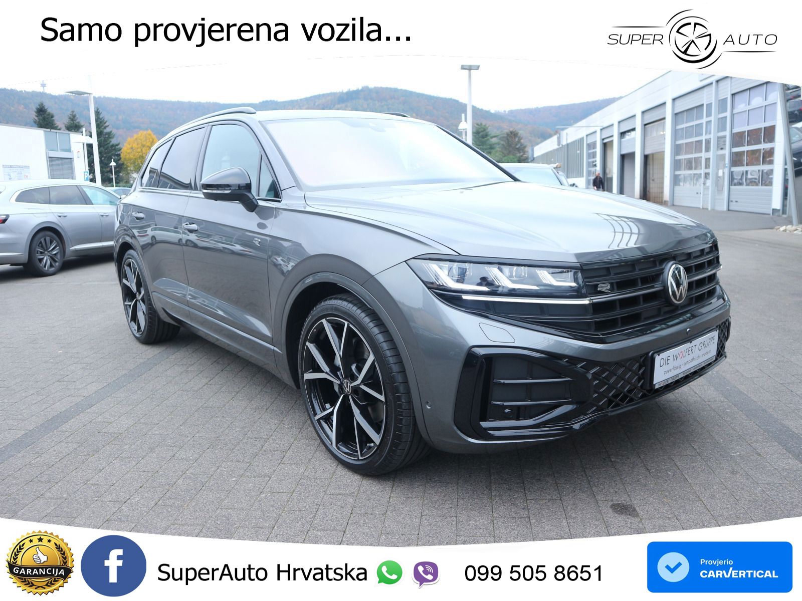 Volkswagen Touareg 3.0 V6 TDI (286 KS) 4MOTION Tiptronic ZRAČNI+ACC+GR SJED+KAM+PANO