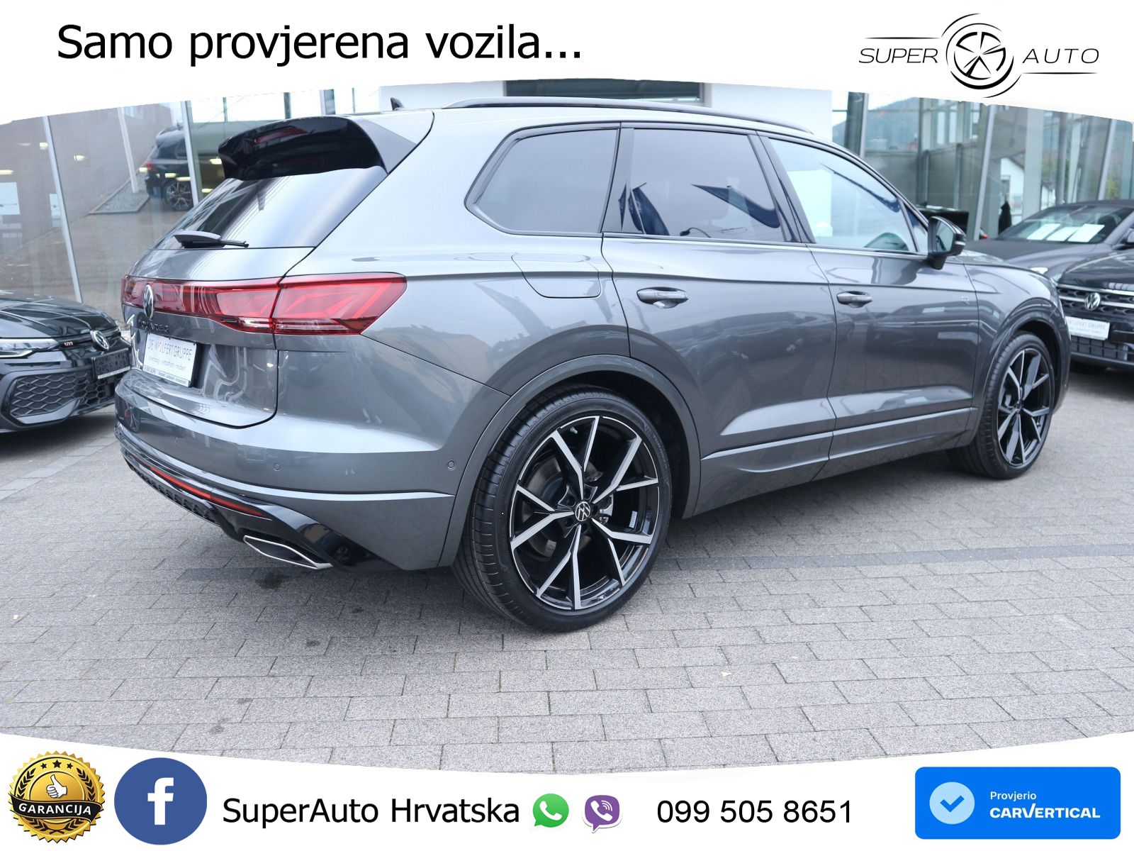 Volkswagen Touareg 3.0 V6 TDI (286 KS) 4MOTION Tiptronic ZRAČNI+ACC+GR SJED+KAM+PANO