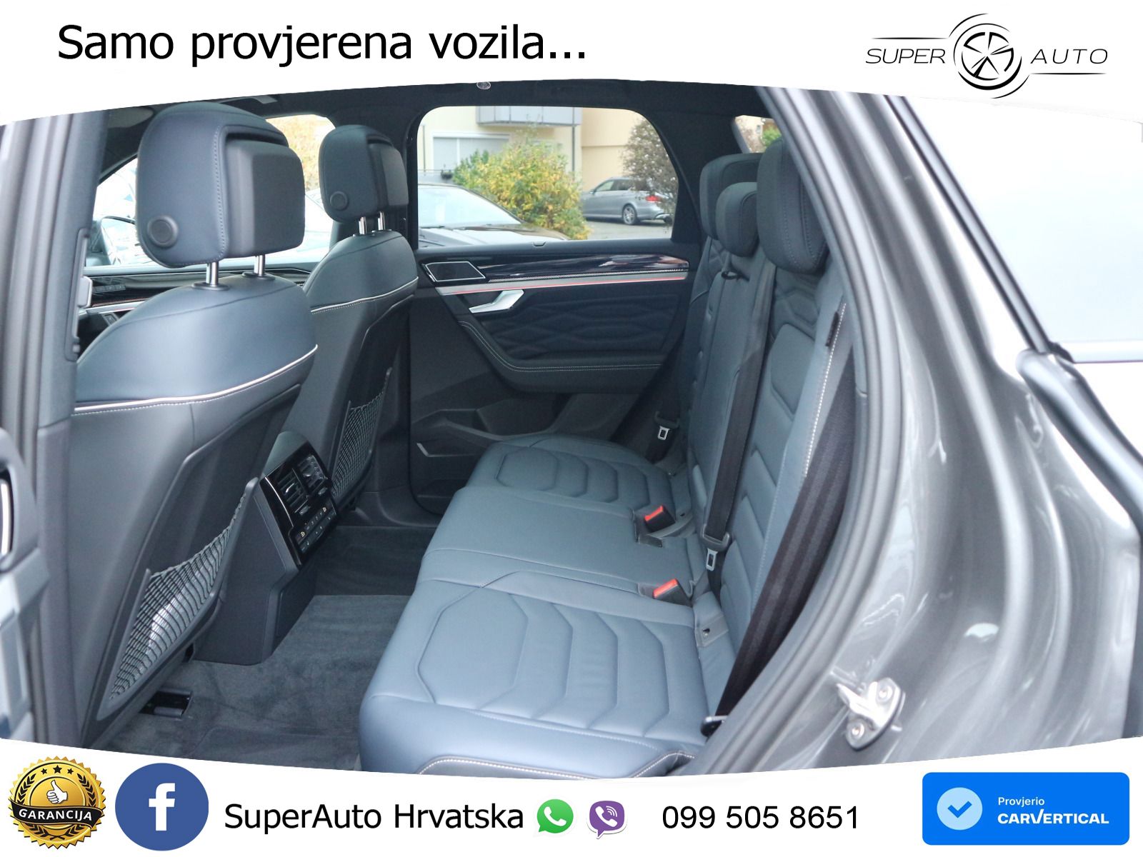 Volkswagen Touareg 3.0 V6 TDI (286 KS) 4MOTION Tiptronic ZRAČNI+ACC+GR SJED+KAM+PANO