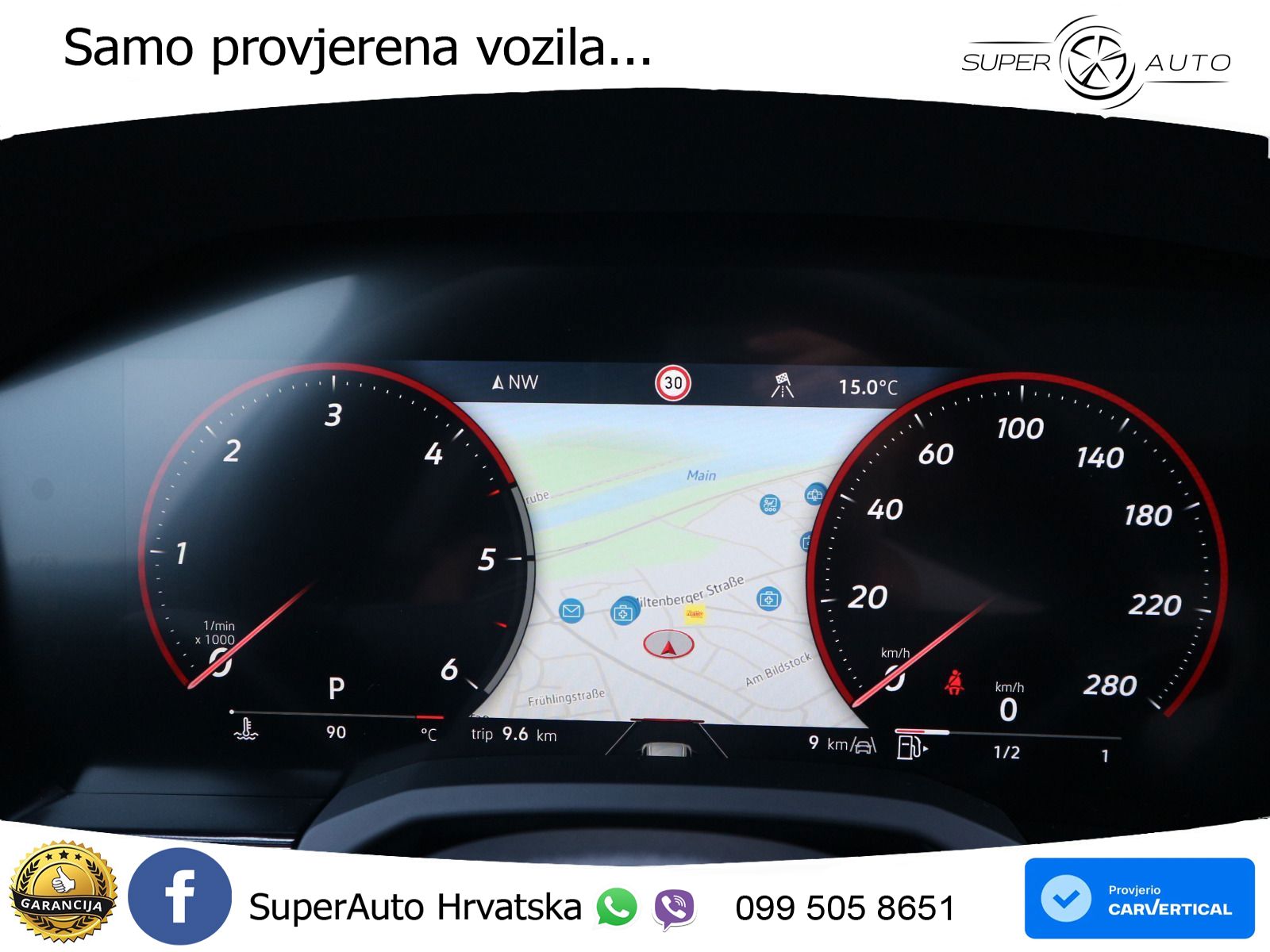 Volkswagen Touareg 3.0 V6 TDI (286 KS) 4MOTION Tiptronic ZRAČNI+ACC+GR SJED+KAM+PANO