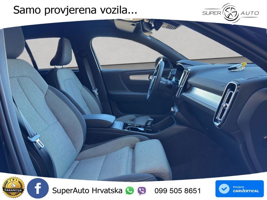 Volvo XC40 2.0 B3 163 KS Automatic LED+GR SJED+ACC