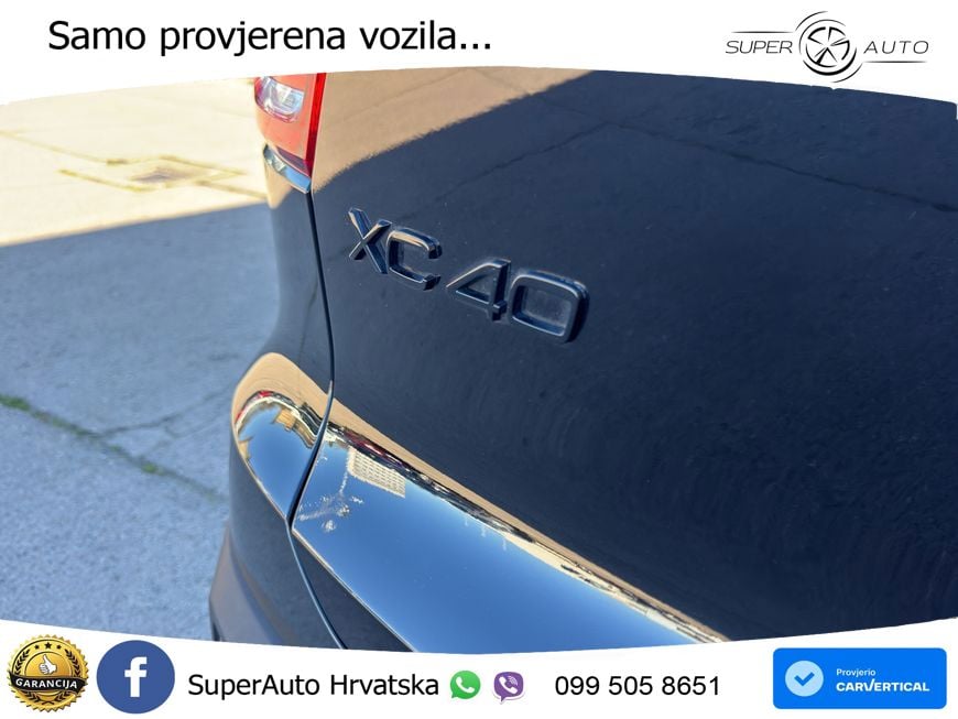 Volvo XC40 2.0 B3 163 KS Automatic LED+GR SJED+ACC