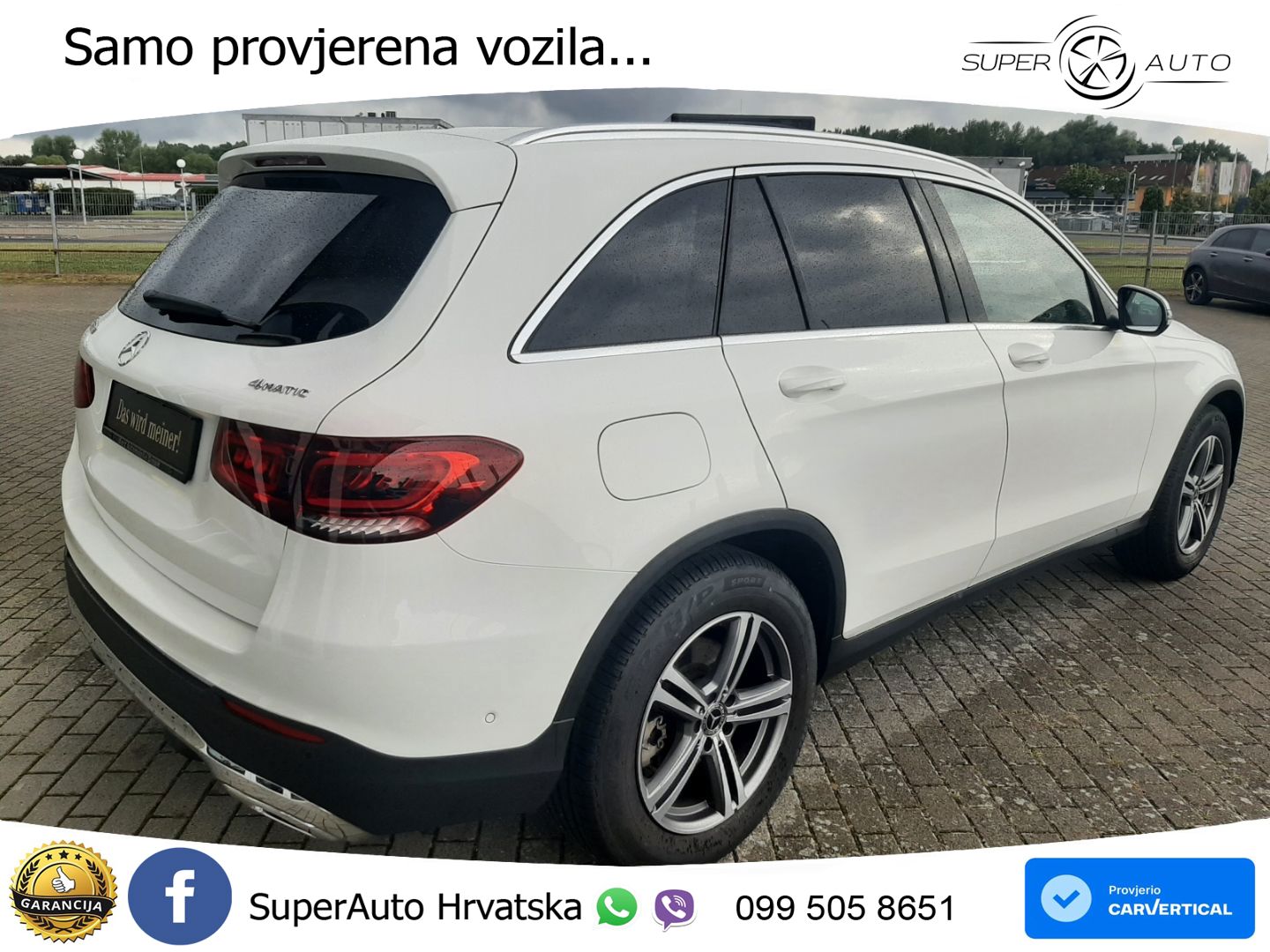 Mercedes GLC 300d (245 KS) 4MATIC G-TRONIC ZRAČNI+ACC+GR SJED+KAM