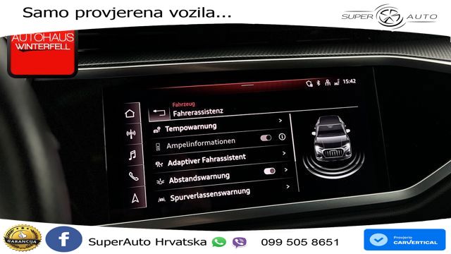 Audi Q3 40 TFSI (190 KS) quattro S tronic S line ACC+GR SJED+360+PANO