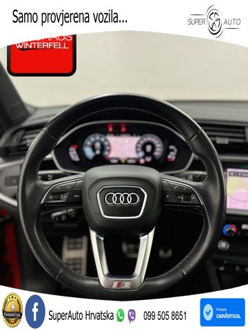 Audi Q3 40 TFSI (190 KS) quattro S tronic S line ACC+GR SJED+360+PANO