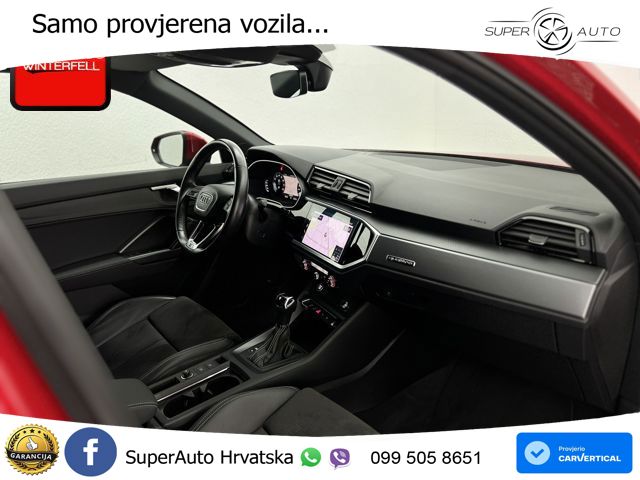 Audi Q3 40 TFSI (190 KS) quattro S tronic S line ACC+GR SJED+360+PANO