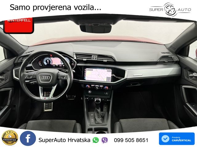 Audi Q3 40 TFSI (190 KS) quattro S tronic S line ACC+GR SJED+360+PANO