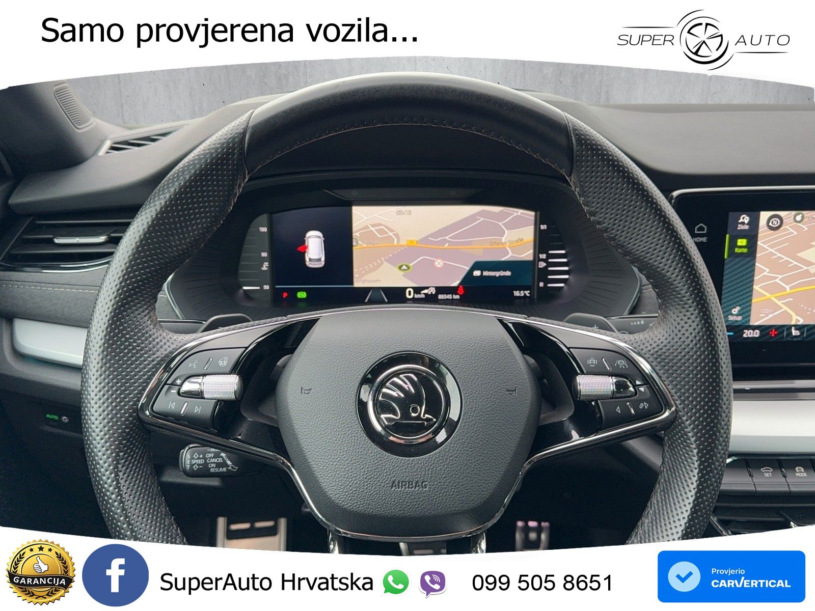 Škoda Octavia Combi 2.0 TDI (150 KS) DSG LED+GR SJED+ACC