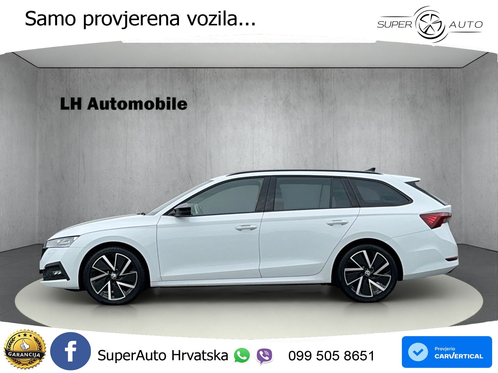 Škoda Octavia Combi 2.0 TDI (150 KS) DSG LED+GR SJED+ACC