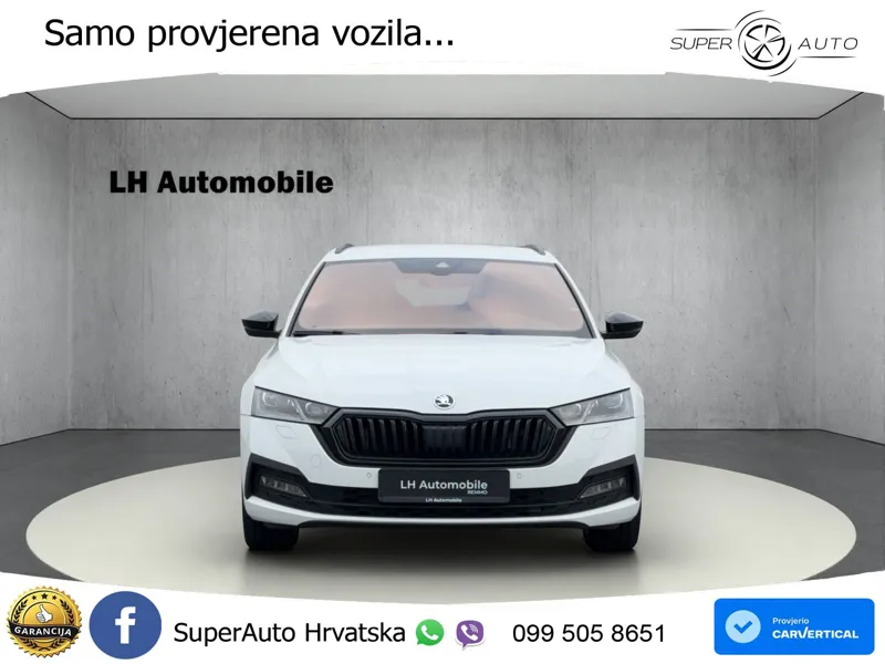 Škoda Octavia Combi 2.0 TDI (150 KS) DSG LED+GR SJED+ACC