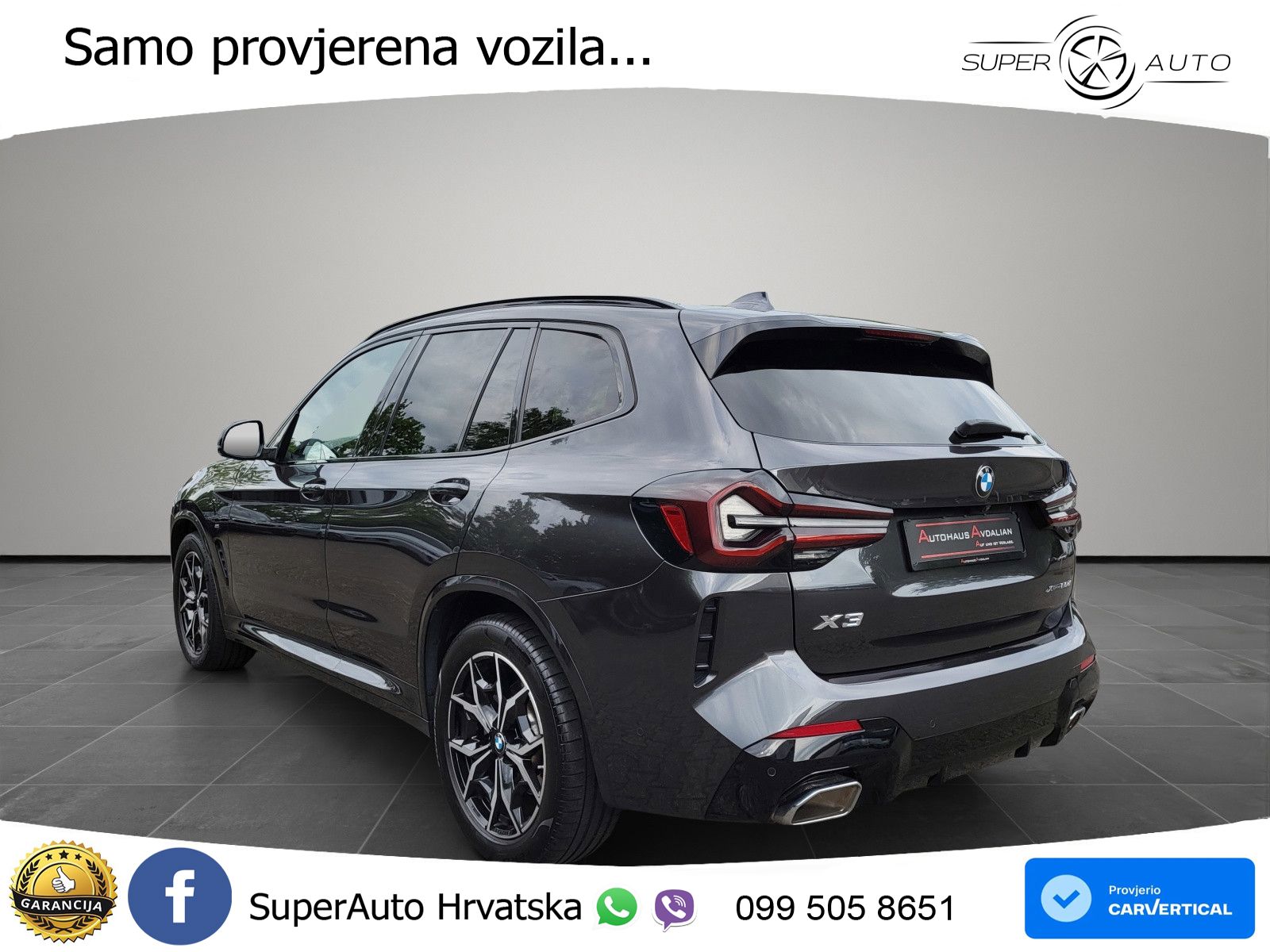 BMW X3 20d xDrive Steptronic M Sport LED+GR SJED+ACC